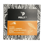 Psilly - Dark Chocolate Bar - Ginger & Turmeric | Sero Canada