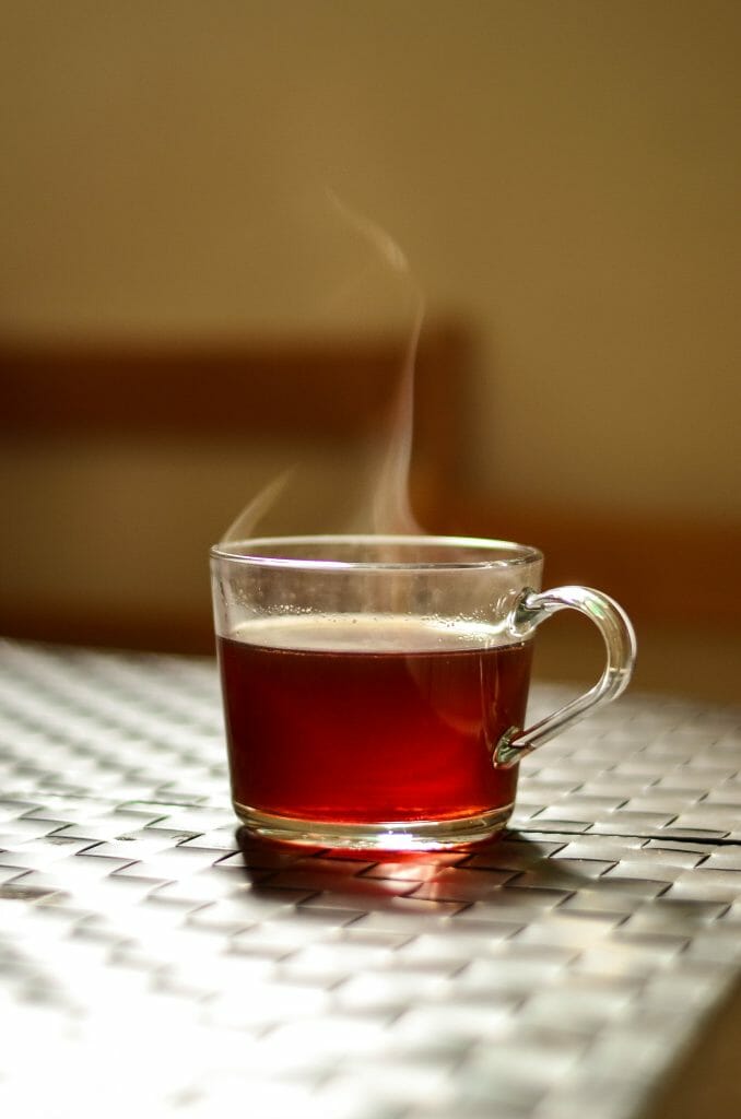 mushroom tea at Sero Canada