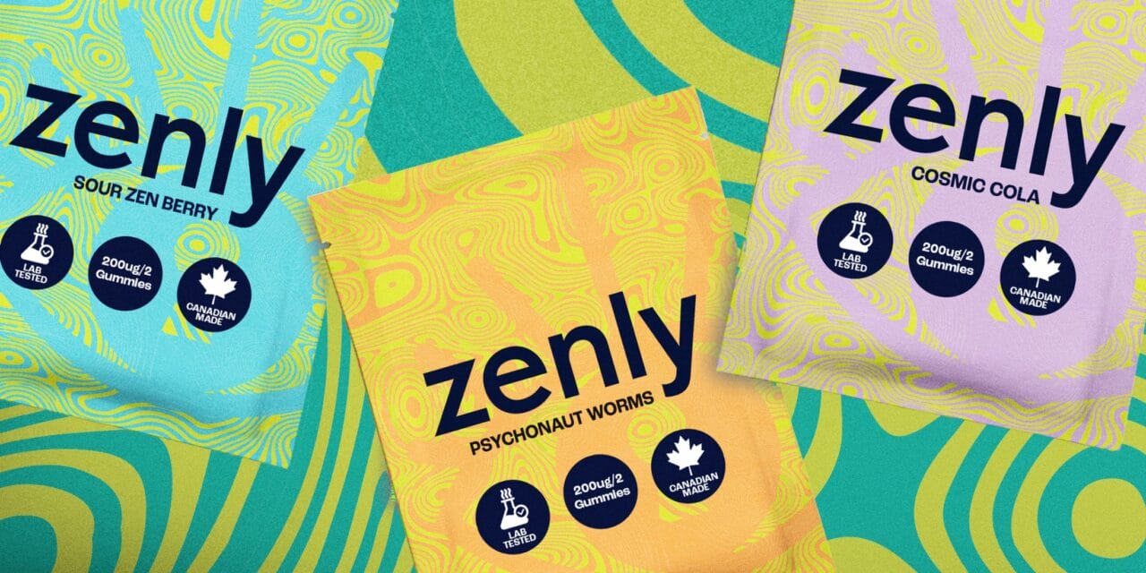 Zenly - LSD Gel Tabs - 600ug (100ug per tab) | Sero Canada
