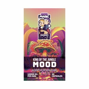 Super Magic Mushroom Bro’s - King of the Jungle MOOD - 400MG Capsules | Sero Canada